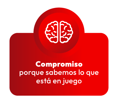 Compromiso porque sabemos lo que está en juego