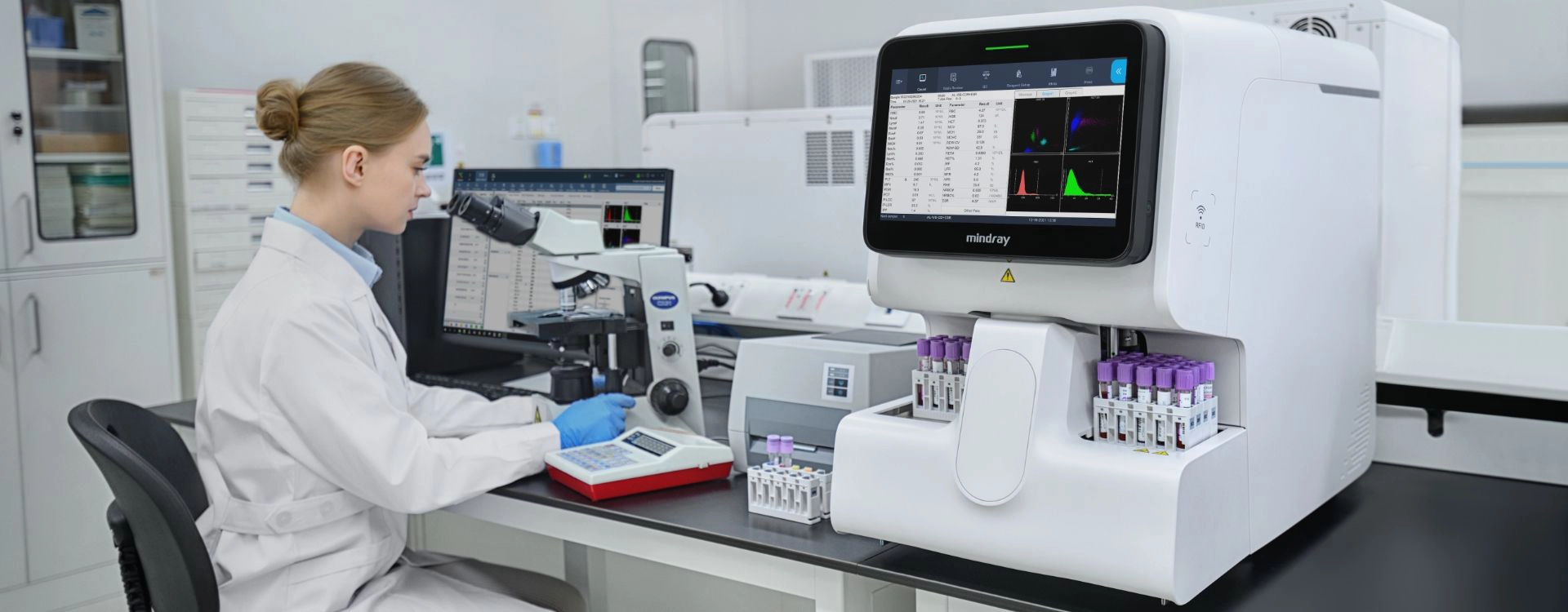 Analizador automático de hematología con VSG BC-760