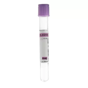 Tubo para pruebas de hematología