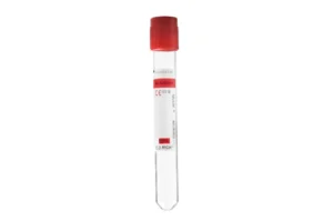 Tubo para pruebas de determinación de suero e inmunología